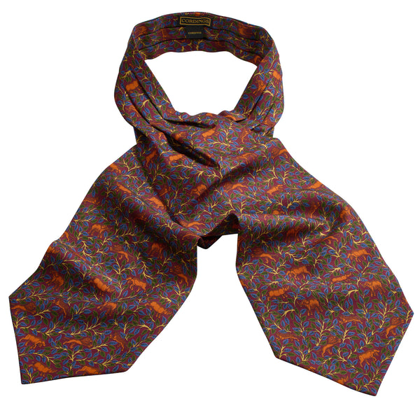 Burgundy Africa 5 Cravat