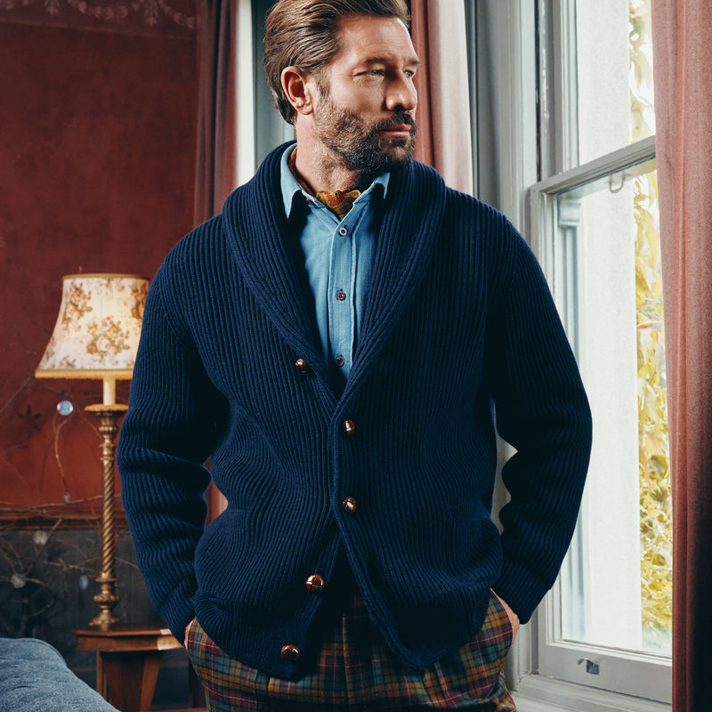 CARDIGANS AND ROLL NECKS