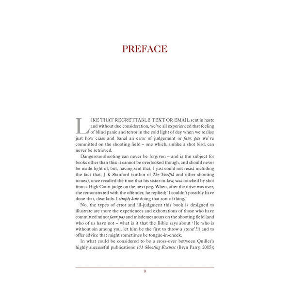 The Imperfect Shot - Shooting Excuses, Gaffes and Blunders Book
