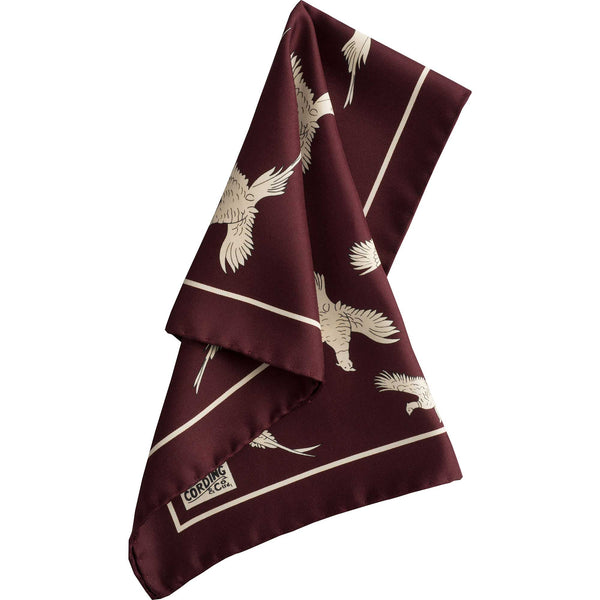 Wine Pheasant Silk Hank