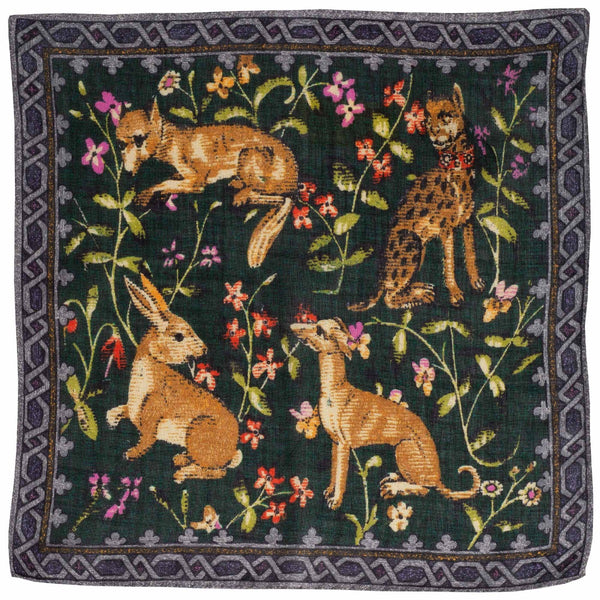 Green Medieval 'Hunting Four' Hank