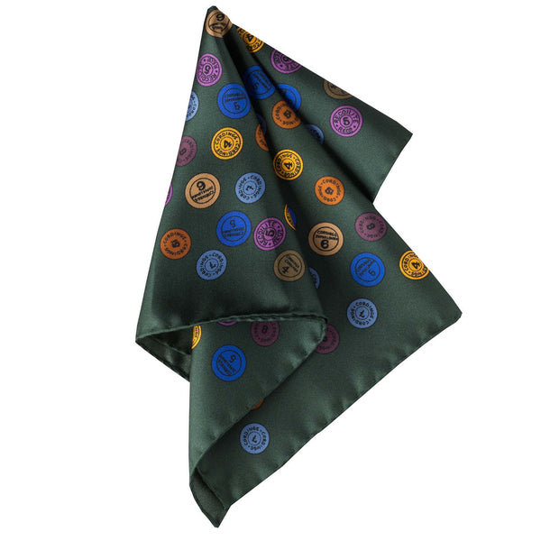 Olive Green Cartridge Cap Silk Hank