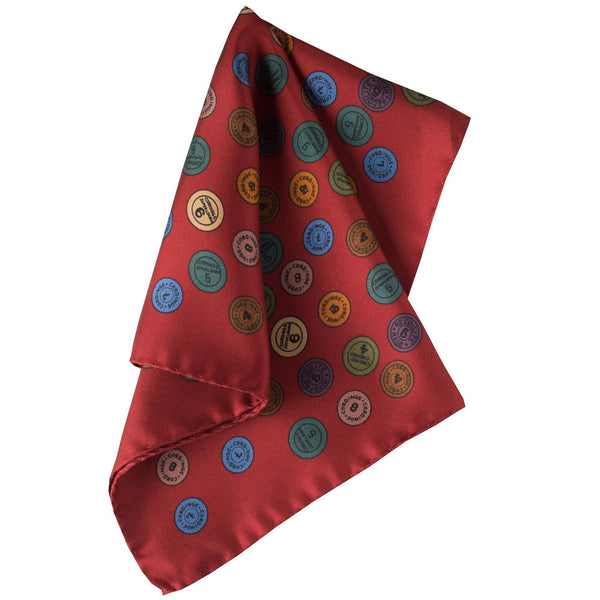 Burgundy Cartridge Cap Silk Hank