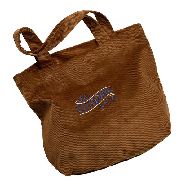 Tan Burford Cord Tote Bag