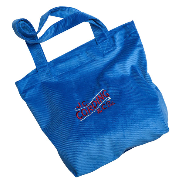 Royal Blue Burford Cord Tote Bag