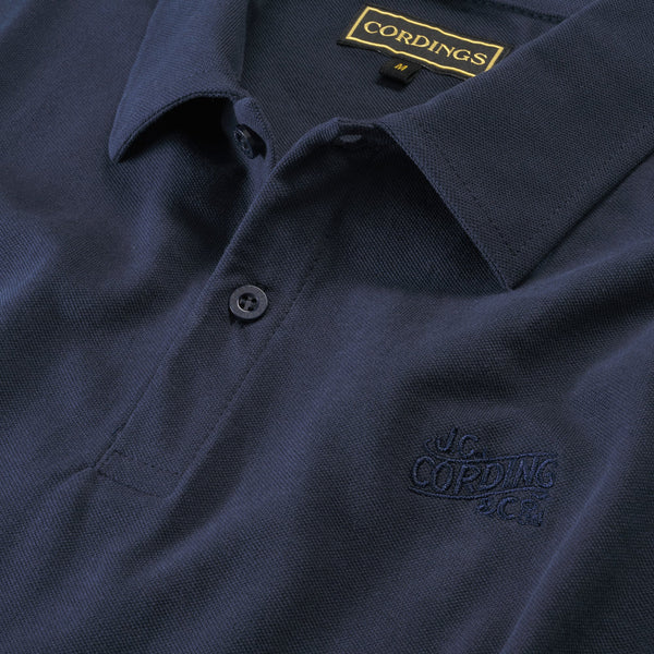 Navy Woodbridge Pique Polo