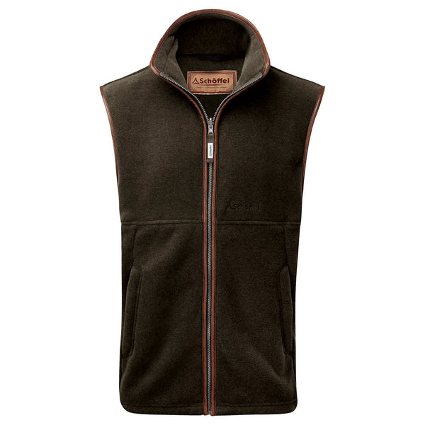Schöffel Dark Olive Oakham Fleece Gilet