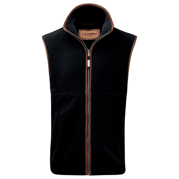 Schöffel Gunmetal Oakham Fleece Gilet