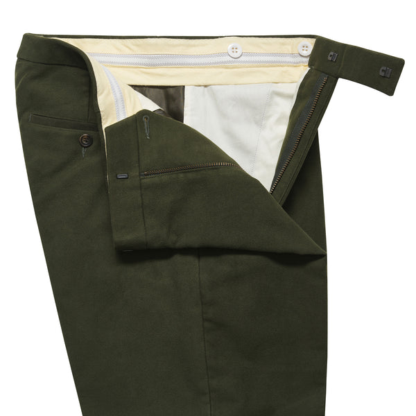 Green Moleskin Plus Twos Shooting Breeks