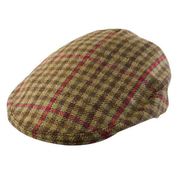 Light Green Islay Check Garforth Cap