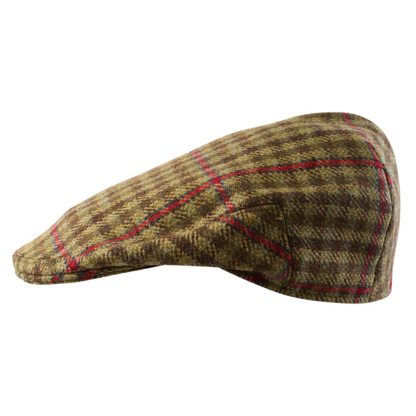 Light Green Islay Check Garforth Cap