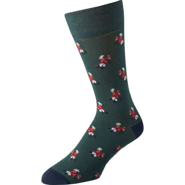 Green Fox Fine Sock