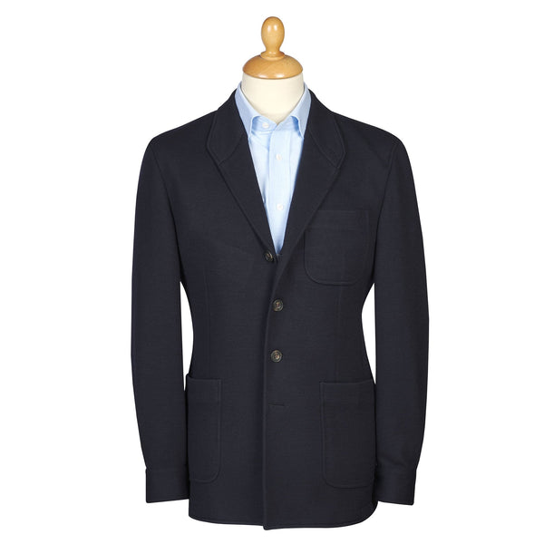 Navy Teba Knit Jacket