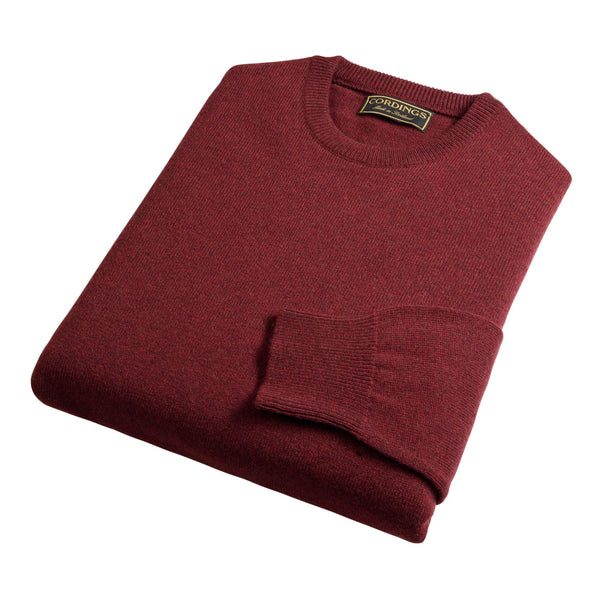 Russet Lambswool Crewneck Jumper