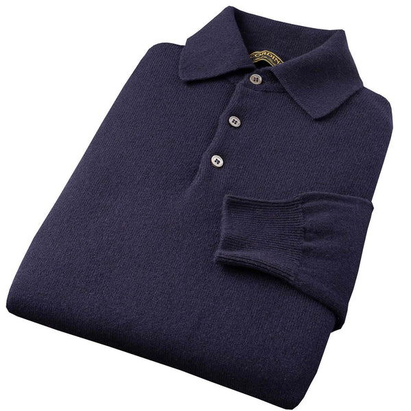 Navy Polo Jumper