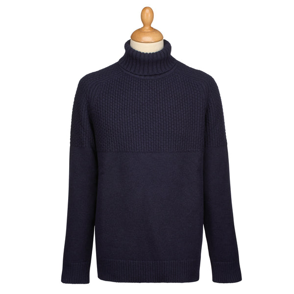 Navy Douglas Rollneck