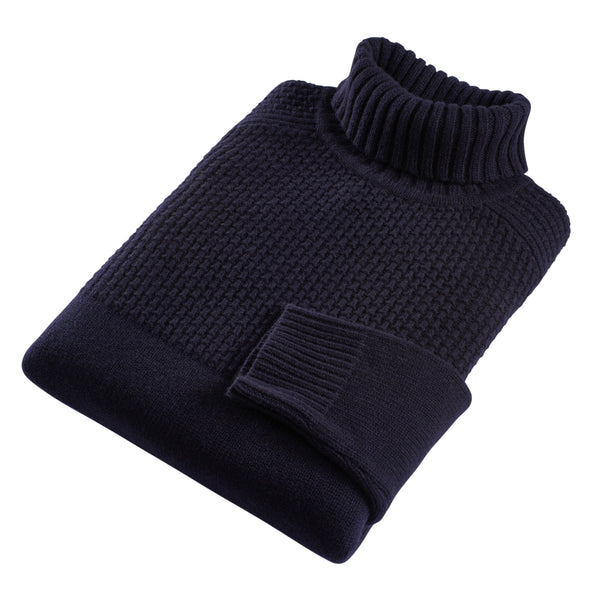 Navy Douglas Rollneck