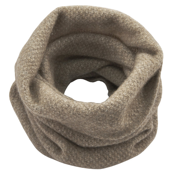 Taupe Possum Cowl Neck Warmer