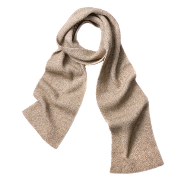 Taupe Merino & Possum Chevi Scarf