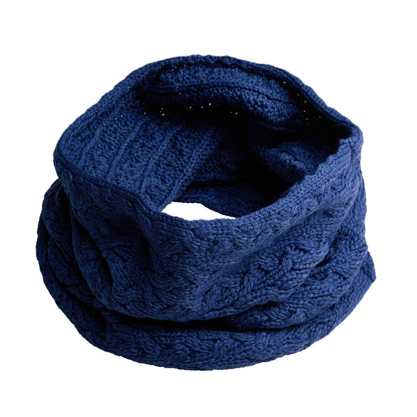 Blue Supersoft Merino Neckwarmer