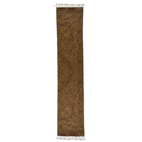 Blue Jacquard T.ba Wool Scarf
