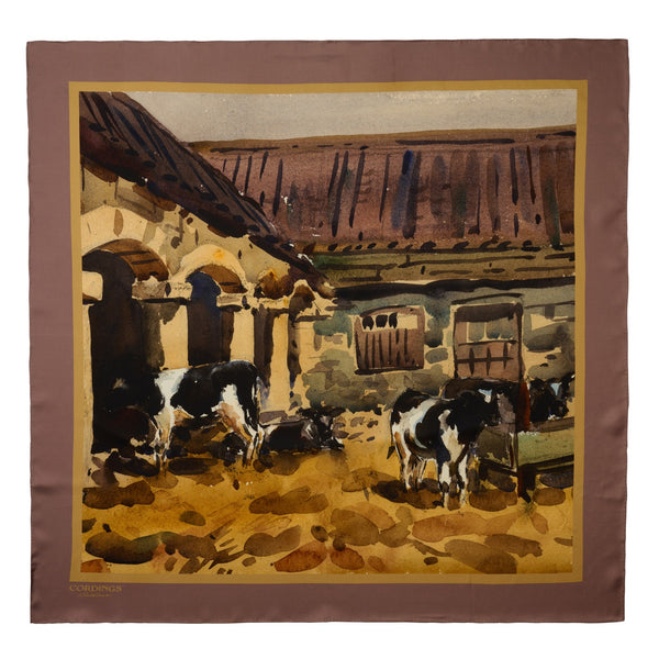 Home at Last Silk Scarf