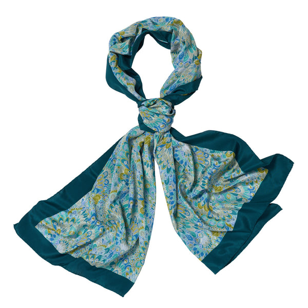 Eben Crepe De Chine Scarf made with Liberty Fabric