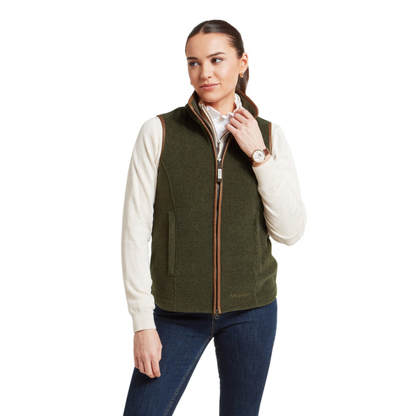 Dark Green Schöffel Lyndon Fleece Gilet