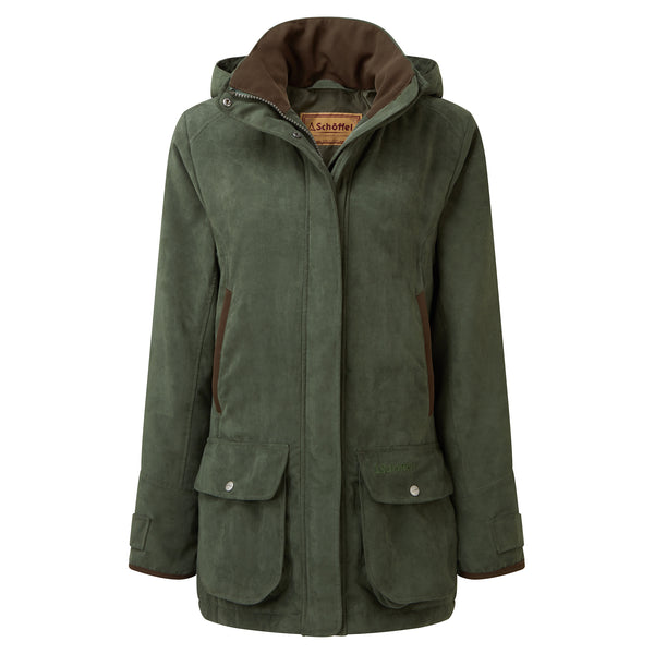 Cedar Schoffel Teal Shooting Coat
