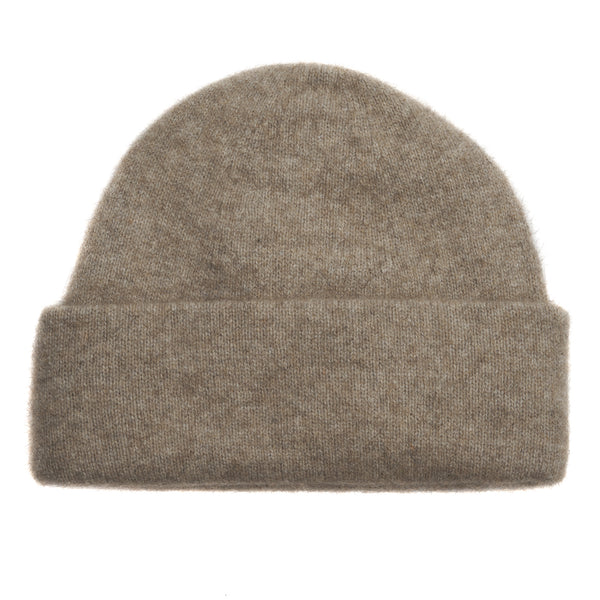 Taupe Possum Beanie Hat