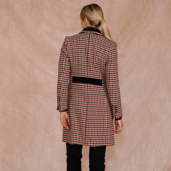 Houndstooth Tavistock Coat