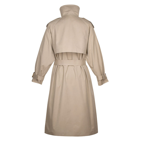 Beige Light Weight Trench Coat