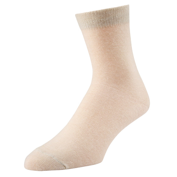 Ivory Alpaca Ankle Socks