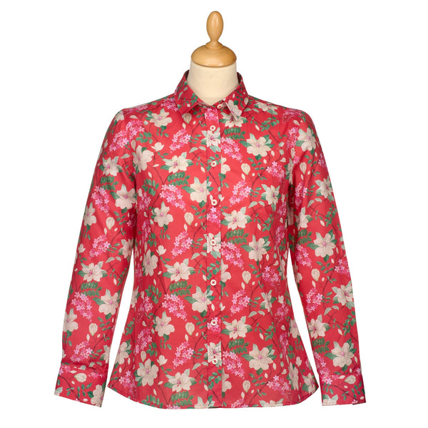 Magical Blooms Liberty Shirt Made with Tana Lawn™ Cotton