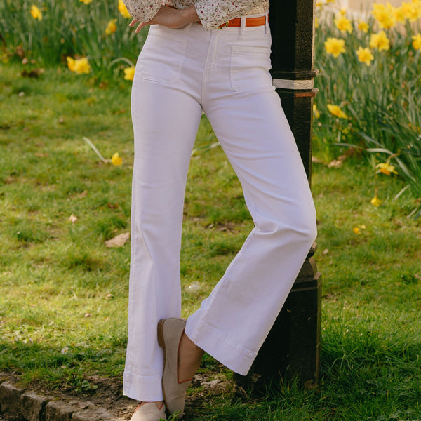 White Zoe Jeans