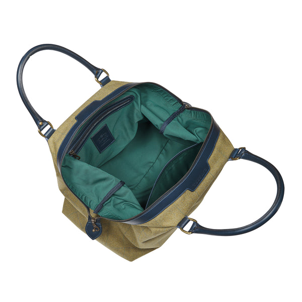 House Check Tweed Medium Holdall Bag