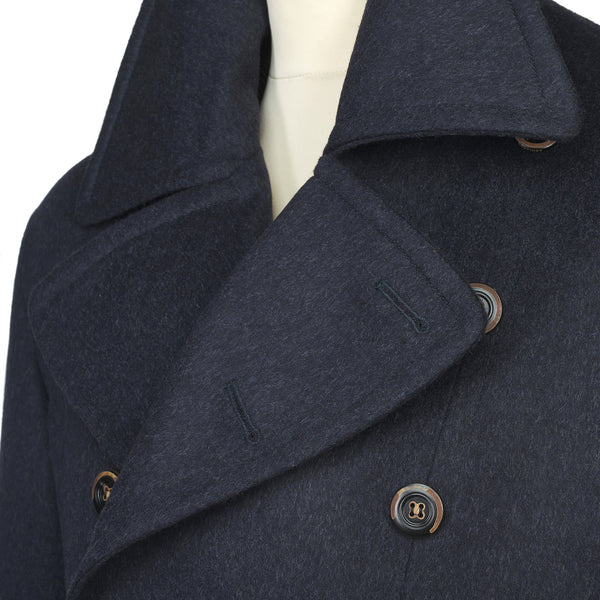 Navy Charcoal Coldstream Loden Coat