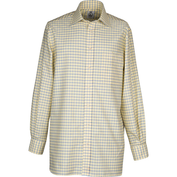 Blue Yellow Check Oxford Shirt