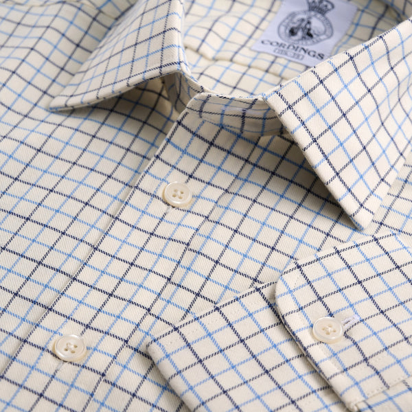 Blue Small Tattersall Shirt