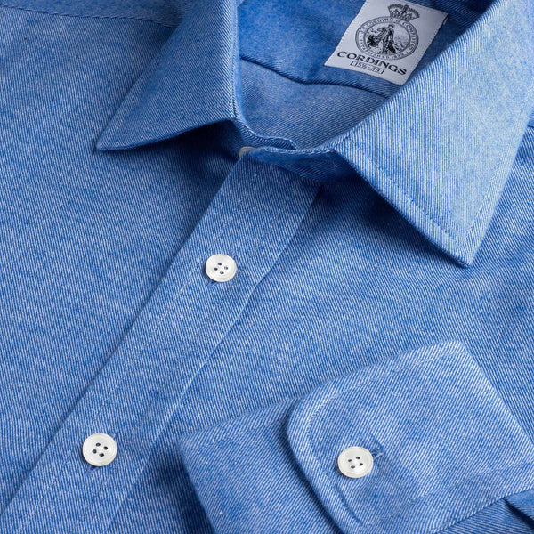 Sky Blue Royal Brushed Shirt