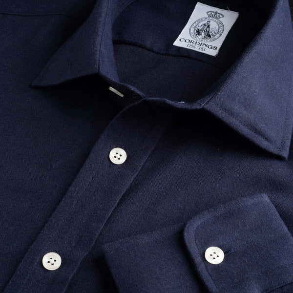 Navy Midnight Royal Brushed Shirt