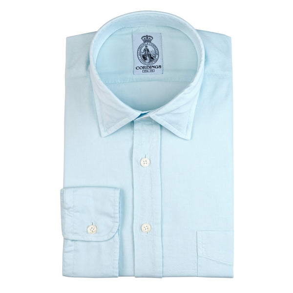 Ice Blue Vintage Oxford Shirt