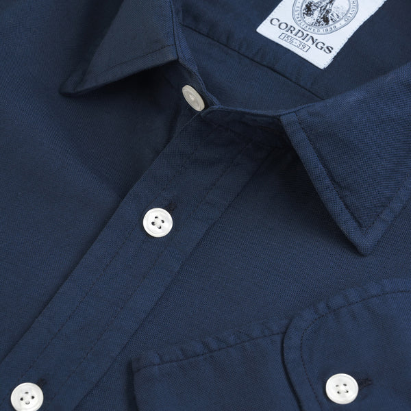 Navy Vintage Oxford Shirt