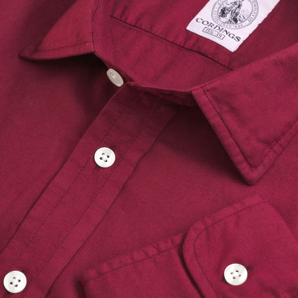 Red Vintage Oxford Shirt
