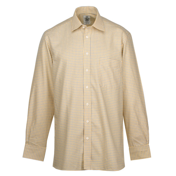Blue & Yellow Chorley Check Shirt