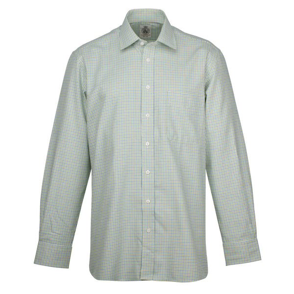Green & Blue Chorley Check Shirt