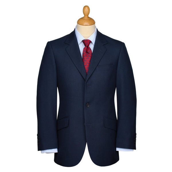 Navy 14oz Birdseye Three Button Suit