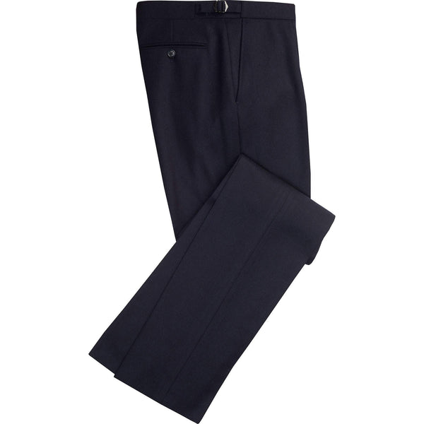 Navy 12oz Three Button Flannel Suit