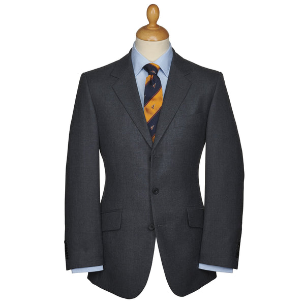 Grey 11oz Three Button Twill Suit