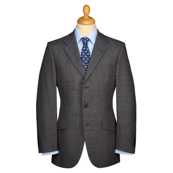 Blue Slate 13oz Three Button Heritage Twist Suit